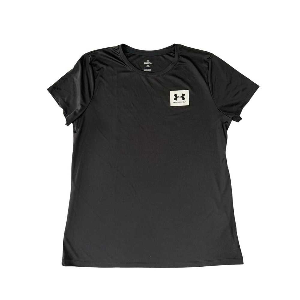 Under Armour Black Athletic T-Shirt Women's XL